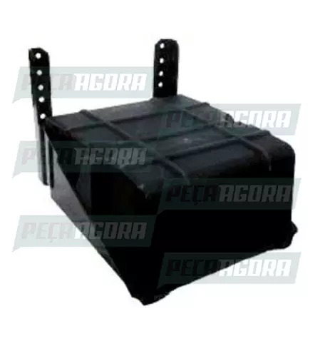 CAIXA DE BATERIA MERCEDES BENZ 1935 BICUDO DUPLO COMPLETO COM SUPORTE TRASEIRO T