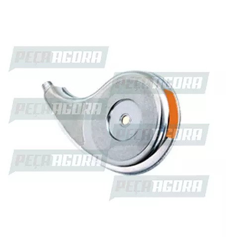 CALOTINHA CROMADA PLASTICA GOTA FOSCA COM REFLETOR ESQUERDO  RODOAR (NF 979)