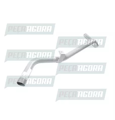 TUBO ESCAPAMENTO ORIGINAL TRASEIRO 2.5'' PARA IVECO DAILY 4912 LONGO FABBOF (938