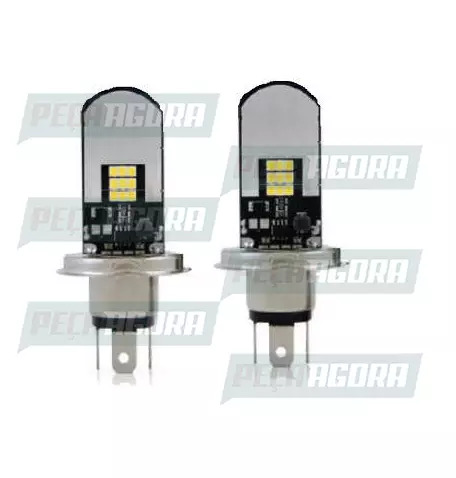 PAR LAMPADA IMPORTADA 3 LEDS H-4 BIVOLT 20W SLIM BRANCO 6500K (PAR) (457198)