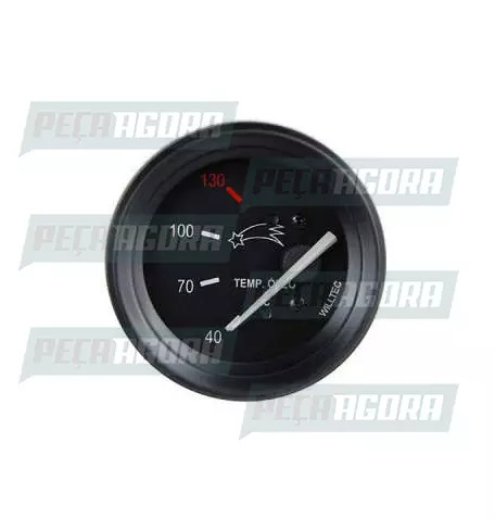 RELOGIO COMETA TERMOMETRO ELET.DE OLEO 40-130 GRAUS 12V 60MM PT (443596)