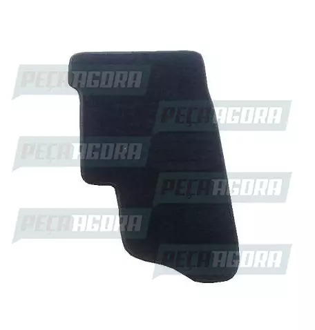 TAPETE CARPETE ORIGINAL MODELADO C/LOGO VW DELIVERY CARONA PRETO PREMIUM (459415