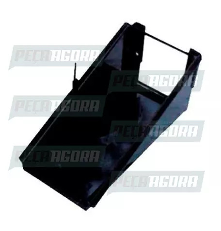 CAIXA DE BATERIA MERCEDES BENZ 1618 BICUDO INFERIOR TAMPA PLASTICO (446911)