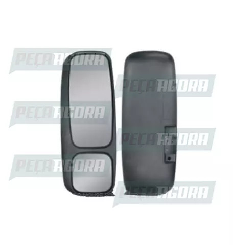 ESPELHO VOLVO FH/NH 2004 DIREITO SEM BRACO COM DESEMBACADOR COM AUXIL FABBOF (61