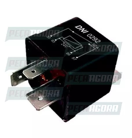 RELE AUXILIAR DE POTENCIA PARA SCANIA 4 TERMINAL SEM SUPORTE 50A 24V DNI 0293 (1