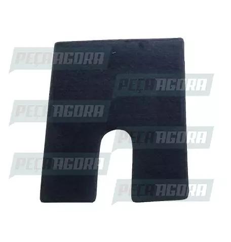 TAPETE TEXTURIZADO S/LOGO 50X60 MOTORISTA PRETO PREMIUM (458931)