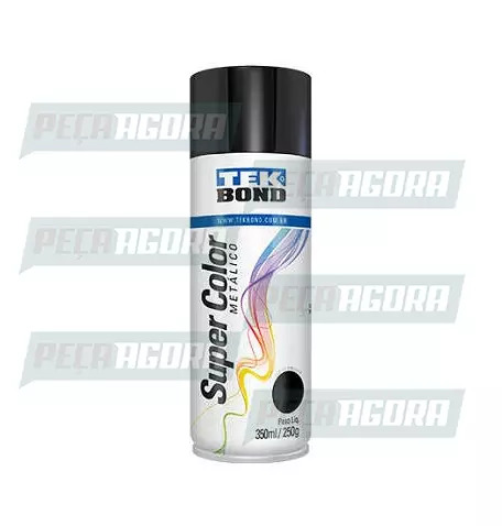 TINTA AEROSSOL PRETO METALICO 350 ML/250G (458726)