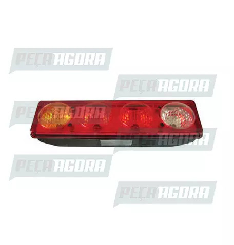 LANTERNA TRASEIRA MERCEDES BENZ 1618 BICUDO HPN BOLHAS VERM COM VIGIA PRADOLUX P