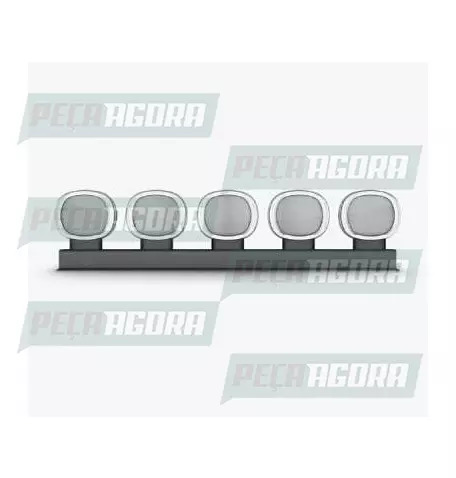 LANTERNA FOGUINHO 5 MARIAS LED CRISTAL CLASSICA 2255 (453173)