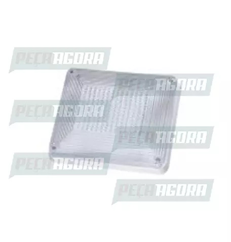 LENTE TETO INTERNO UNIVERSAL QUADRADA - CR 050.SINALSUL (421860)