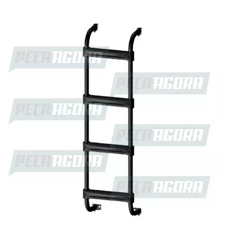 ESCADA TRASEIRA PRETA PARA SCANIA T/R 114/124 NICOLINI (423176)