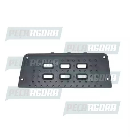 REVESTIMENTO ESTRIBO SUPERIOR 03 DEGRAUS VOLKSWAGEN 19.370 CINZA DIREITO PRIMER 