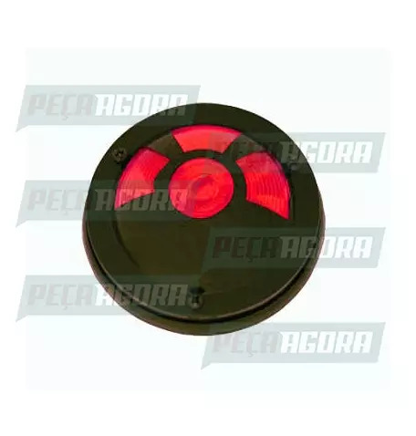 LANTERNA ESTRIBO PRETA 03 JANELAS - VM RN (456516)