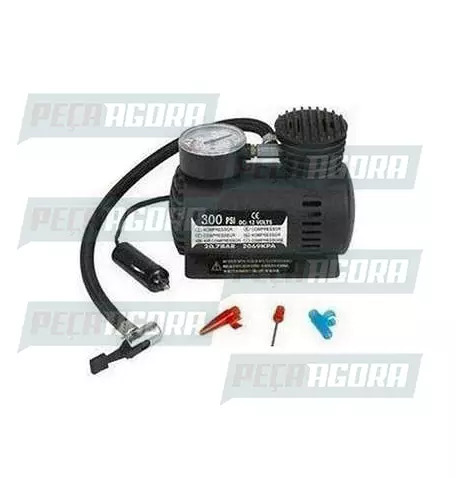 COMPRESSOR DE AR MINI 12V 300PSI (455002)