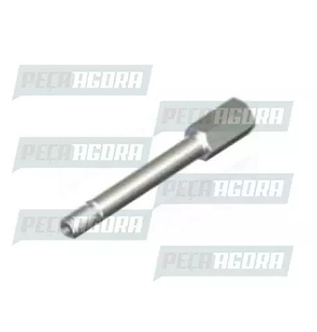 EXTENSAO RETA 08 CMS.SEM VALVULA PROLONGADOR VALVULA ACO NIQUELADO RODOAR (44411