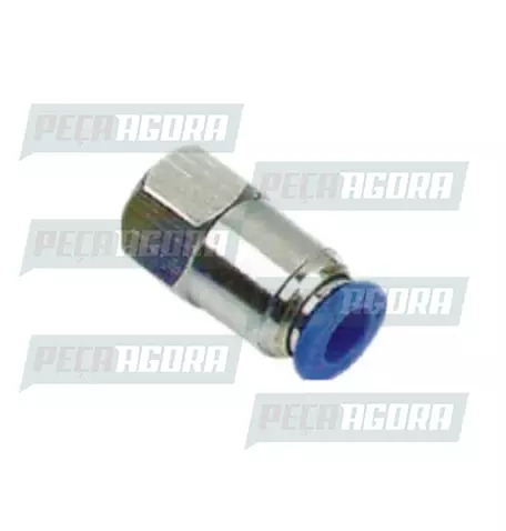 CONEXAO RETA FEMEA INSTANTANEA  10MM-1/4 (423444)