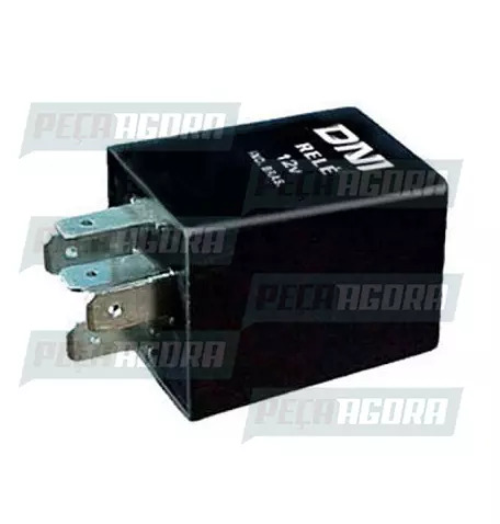 RELE ELETRICO PARADA DE MOTOR MERCEDES BENZ 5 TERMINAIS SEM SUPORTE 12V DNI 0833