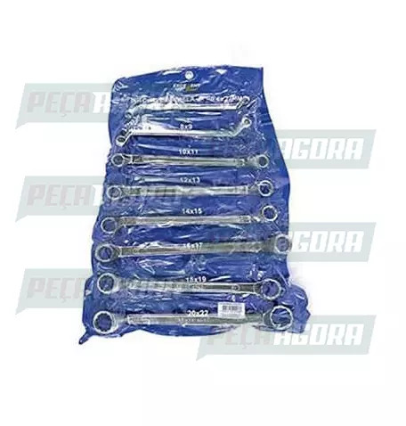 CHAVE ESTRELA CROMADA JOGO 06 PECAS (6-17MM) (440358)