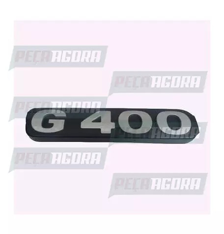 EMBLEMA PLASTICO GRADE CINZA PARA SCANIA SERIE 5 ''G400'' (448139)