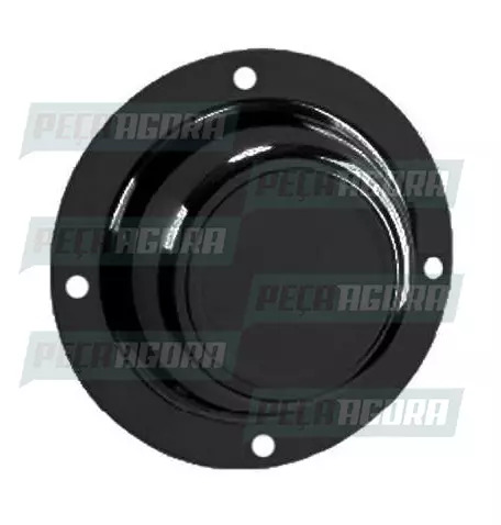 PAR SOBRE TAMPA DO CUBO RANDON NOVA 4 FUROS PEQUENA PRETO (PAR) (444627)