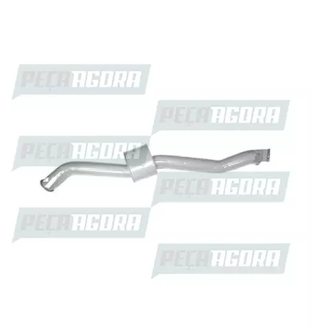 TUBO SAIDA CATALISADOR COM SILENCIOSO PARA SCANIA T/R 114/124 EVOLUCAO (1405351/