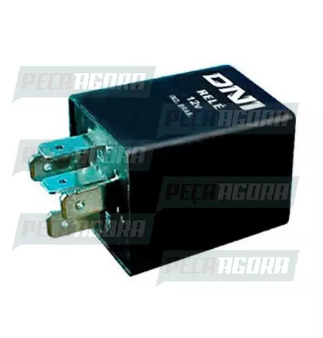 RELE PARADA SOLICITADA ONIBUS 5 TERMINAIS SEM SUPORTE 12V DNI 0308 (3645427419.)