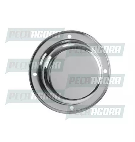 PAR SOBRE TAMPA DO CUBO NOMA/LIBRELATO/RANDON ANT.4 FUROS GRANDE CROMADA (PAR) (