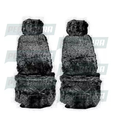 CAPA PELUCIA CHINIL BANCO S/LOGO FORD CARGO 2011...MOTORISTA/CARONA GAUCHA PRETA