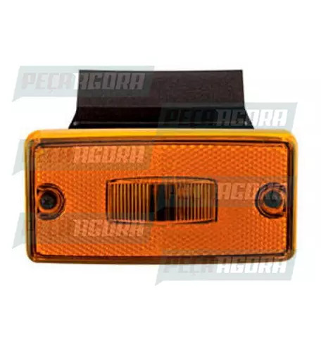 LANTERNA LATERAL FACCHINI RETANGULAR LED SOQUETE EXTERNO E SUPORTE - AM PRADOLUX