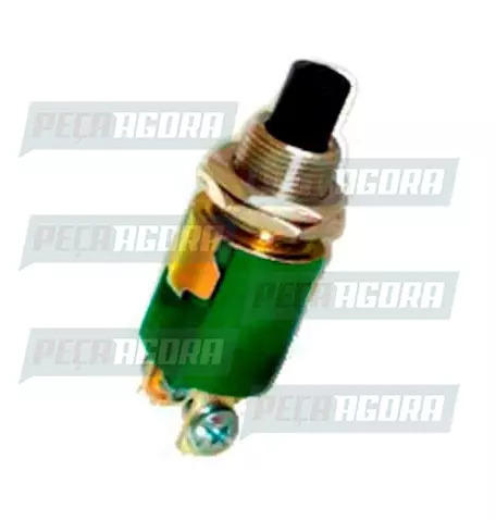 BOTAO PARTIDA/BUZINA UNIVERSAL SIST.ABERTO VERDE DIRETEC (445997)