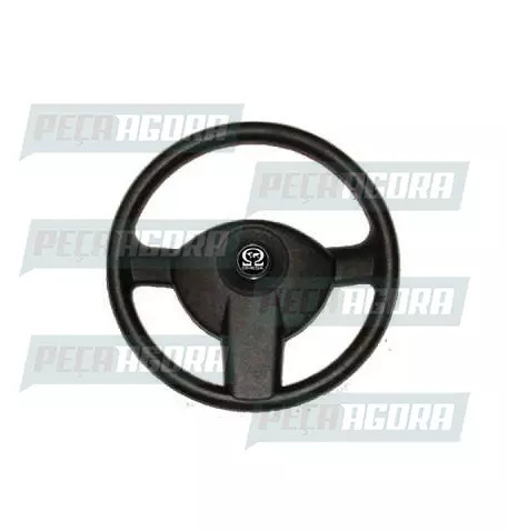 VOLANTE 450MM SPORT MERCEDES-BENZ SPRINTER PRETO COM BUZINA (420899)
