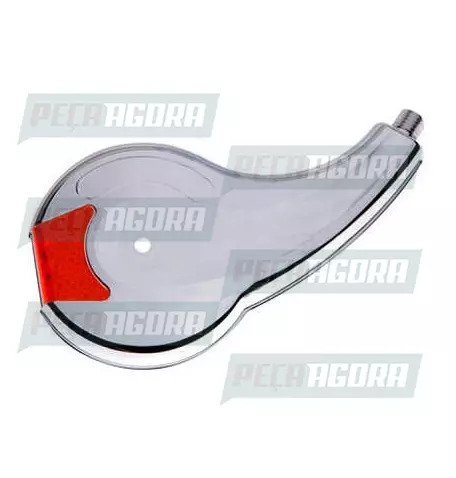 CALOTINHA CROMADA PLASTICA OLHO GATO DIAMANTE GRANDE DIREITO RODOAR (451288)