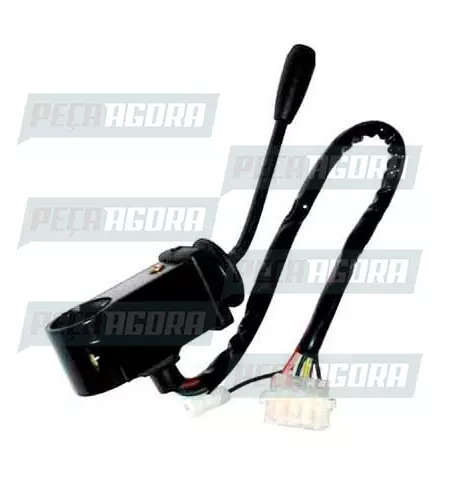 CHAVE SETA MB CAMINHOES ONIBUS SEM RETORNO COM LAMPEJO ALAVANCA CURTA DIRETEC (4