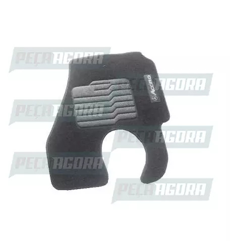 TAPETE CARPETE ORIGINAL MODELADO C/LOGO MB ACCELO MOTORISTA CINZA PREMIUM (45955