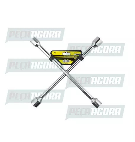 CHAVE RODA CRUZ 17X19X21X23 4 BOCAS IMPORTADA ESPECIAL (443634)