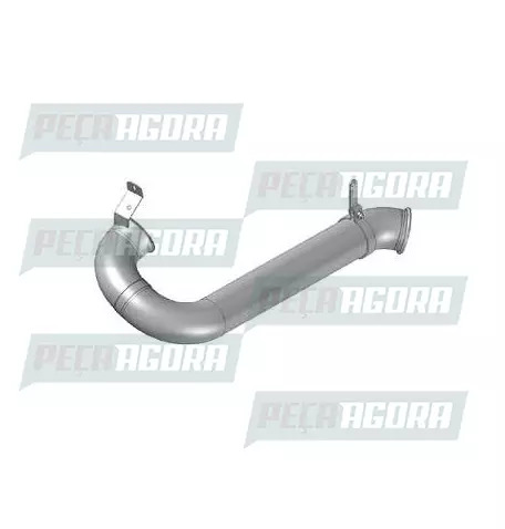 TUBO SAIDA CATALISADOR PARA SCANIA R 2019 EURO 5 DIREITO 4.1/2'' TB1219 (459222)