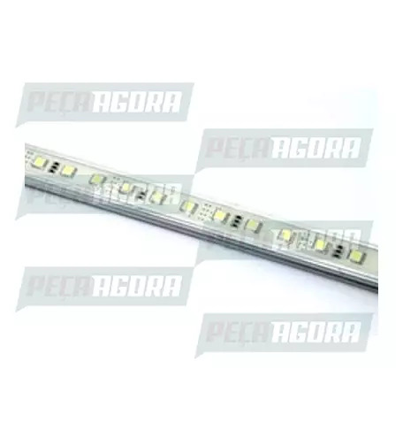 LANTERNA BARRA ALUMINIO 1M 72 LEDS BRANCA 12V (444439)