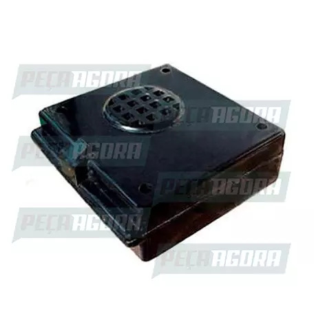 SINALIZADOR ELETRONICO QUADRADO MERCEDES BENZ COM SUPORTE 12V DNI 0510 (35045271