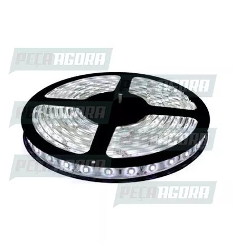 LAMPADA IMPORTADA LED FITA 12V 300 LEDS BRANCA QUENTE SLIM 3500K IP65(05 MTS) (4