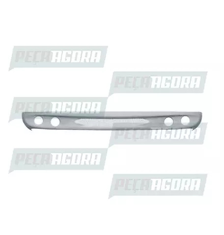 SPOILER MERCEDES BENZ 1518 COM SUPORTE 04 FAROIS REDONDOS COM TELA LAM PRIMER BO