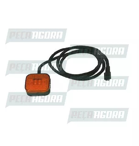 LANTERNA QUADRADA DELIMITADORA LED COM CONECTOR 24V PRADOLUX PL0530 (454287)