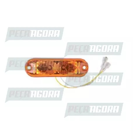 LANTERNA PLACA/DELIMITADORA COM LED COM CONECTOR AM 24V BRASLUX (443099)
