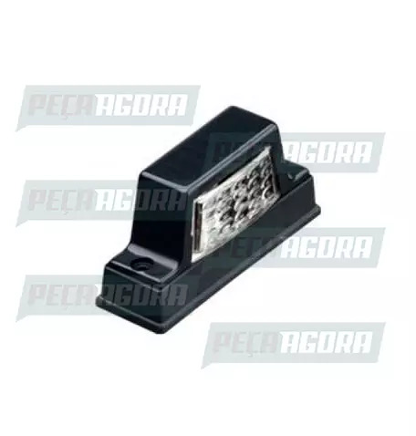 LANTERNA PLACA UNIVERSAL - PRETO 1061PS SINALSUL (421514)