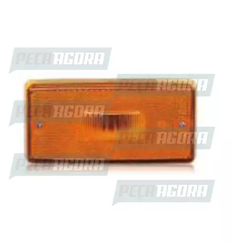 LANTERNA LATERAL FACCHINI RETANGULAR BASE RETA P/LAMPADA TORPEDO - AM AF (457250