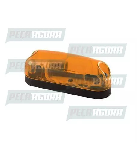 LANTERNA LATERAL PALITINHO ARREDONDADA - AM LED BIVOLT RN (456497)