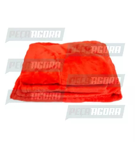 CAPA PELUCIA CHINIL BANCO COM LOGO MB 1113 MOTORISTA GAUCHA VERMELHA (446224)