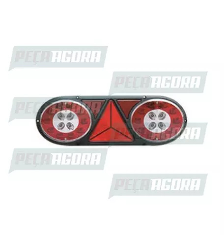 LANTERNA TRASEIRA CARRETA MULTFUNCAO COM LED 24V DIREITO  MULTILIGHT (444043)