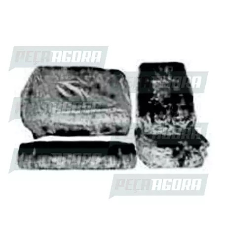 CAPA PELUCIA CHINIL BANCO C/LOGOF12000/14000 00...PITBUL MOTORISTA/CARONA GAUCHA