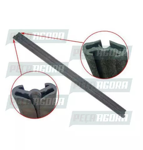 CANALETA VIDRO PARA SCANIA T/R 112/113 MENOR UNIVEL (537075,)