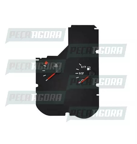 RELOGIO F51400/8150 MANOMETRO INDICADOR TEMPERATURA/COMBUST 24V PRETO (990090503